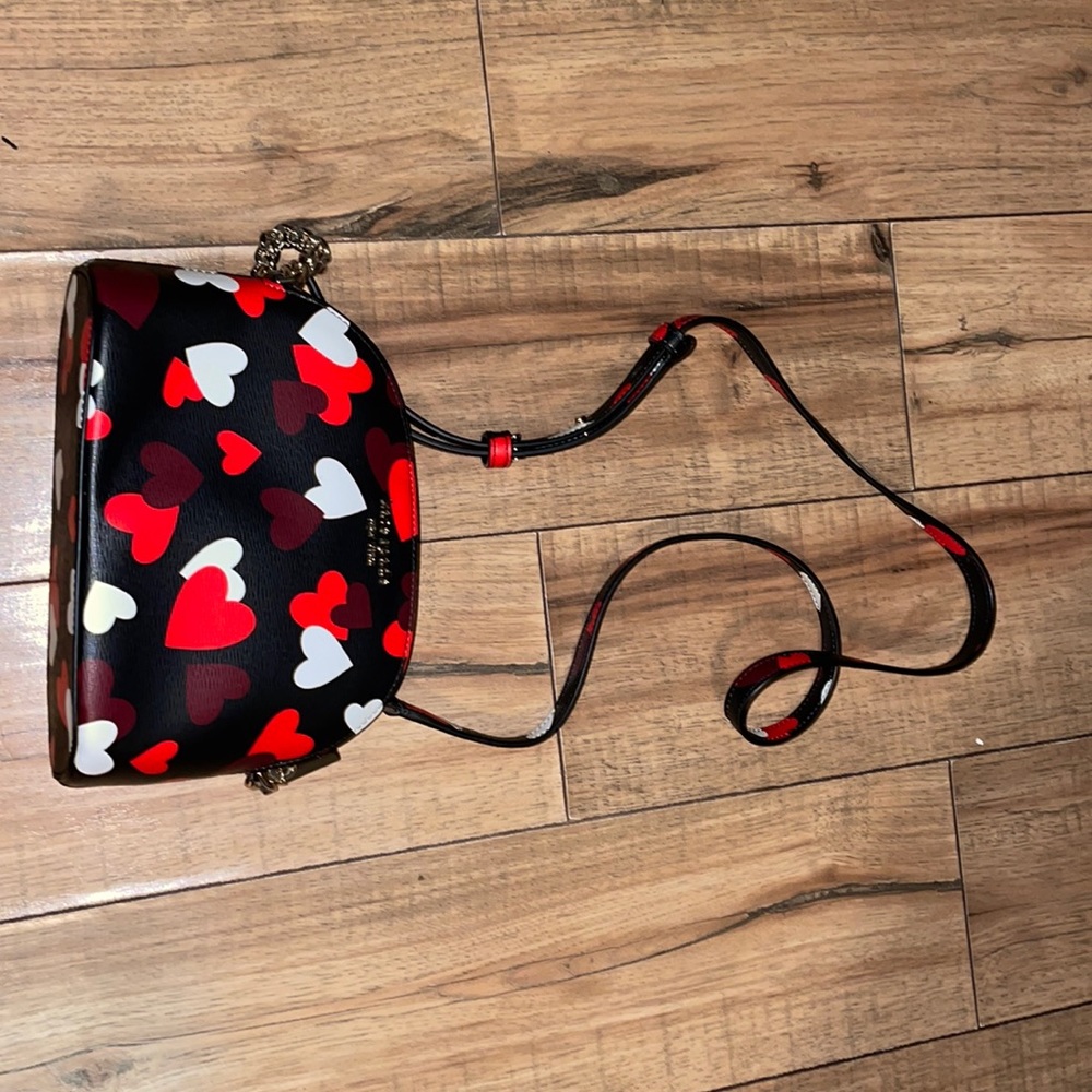 Kate spade heart purse ♥️💜🤍🖤